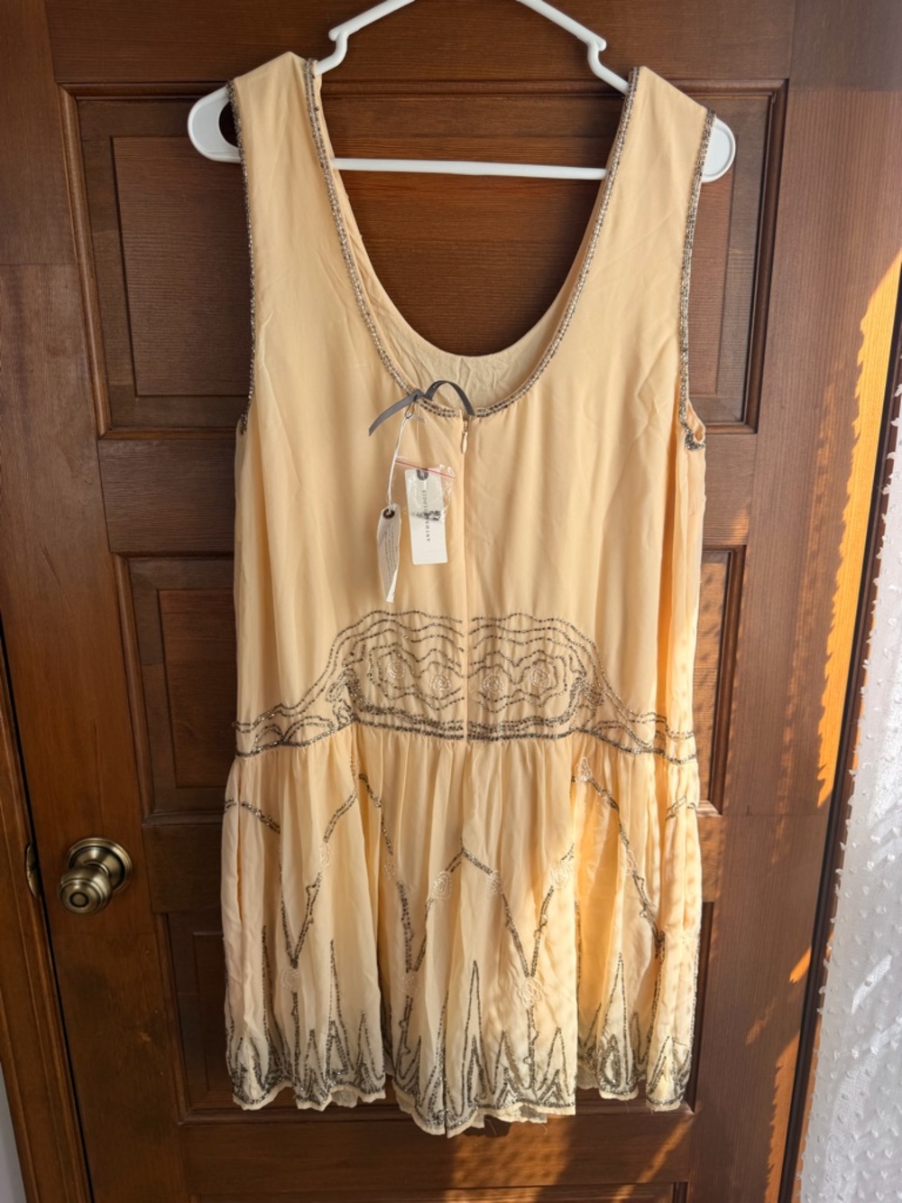 By Anthropologie Sleeveless Embellished Romper - Picture 8 of 11